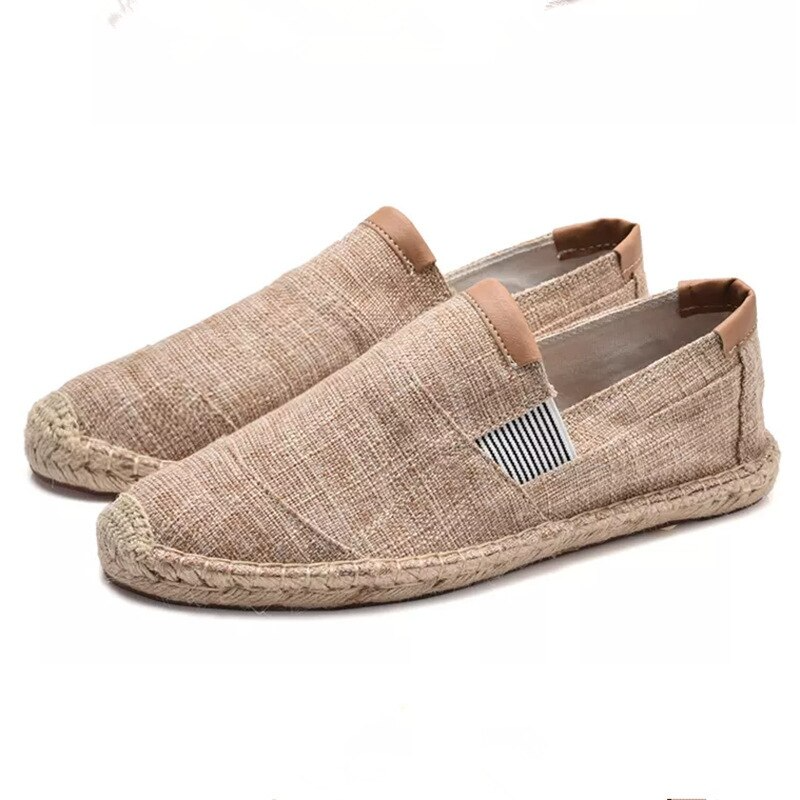 Men's espadrilles lightweight breathable slip-on shoes - stylish casual footwear for everyday wear