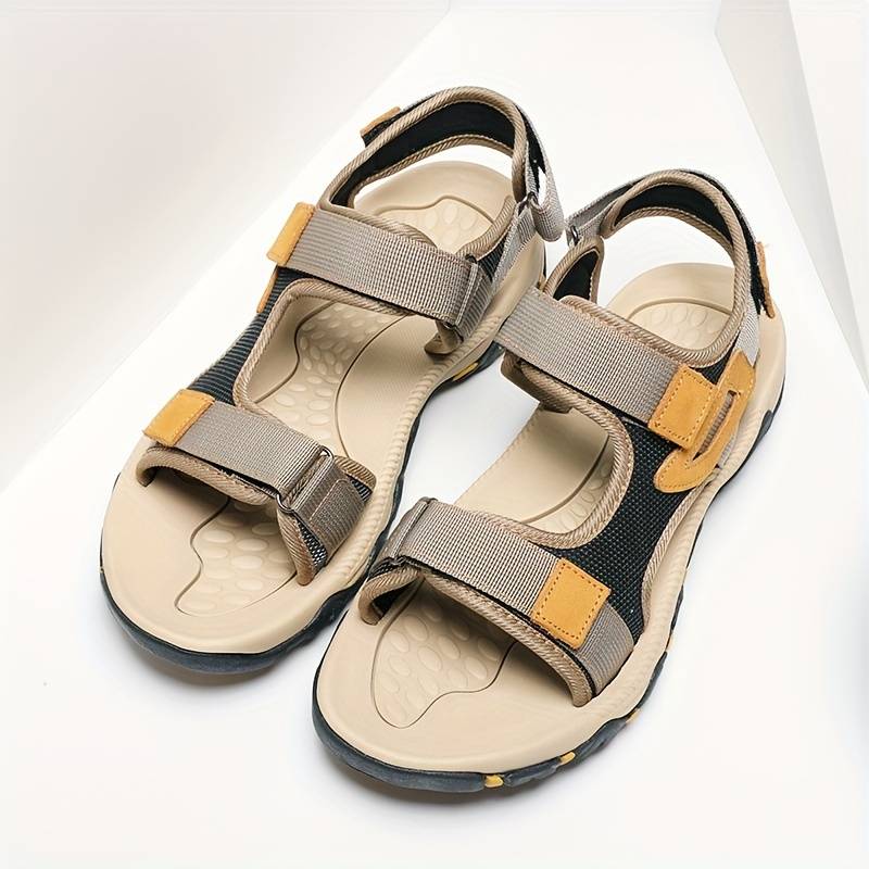 Men's outdoor sandals lightweight hiking footwear - breathable summer adventure shoes