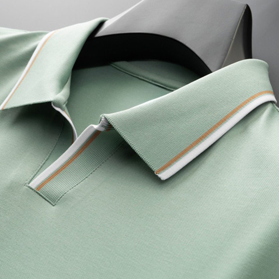 Silk polo shirt - sophisticated men’s casual attire