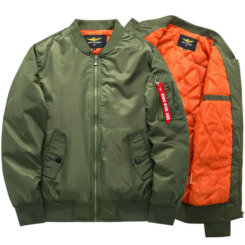 Men’s Quilted Bomber Jacket – Lightweight & Stylish