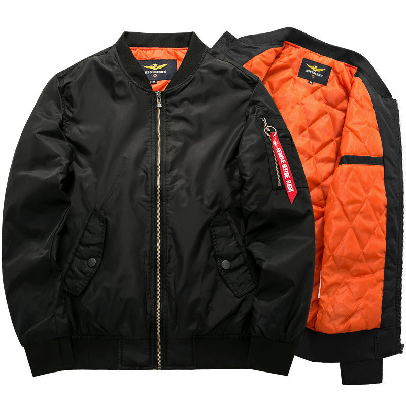 Men’s Quilted Bomber Jacket – Lightweight & Stylish