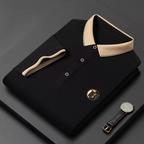Men's polo shirt - classic short sleeve t-shirt for everyday wear