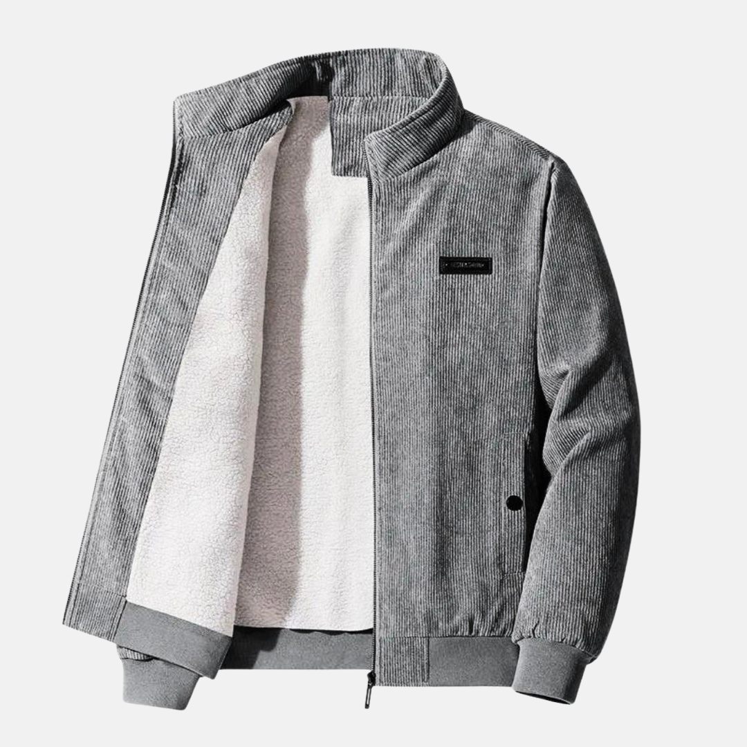 Men’s Retro Cord Jacket - Stylish Casual Layering