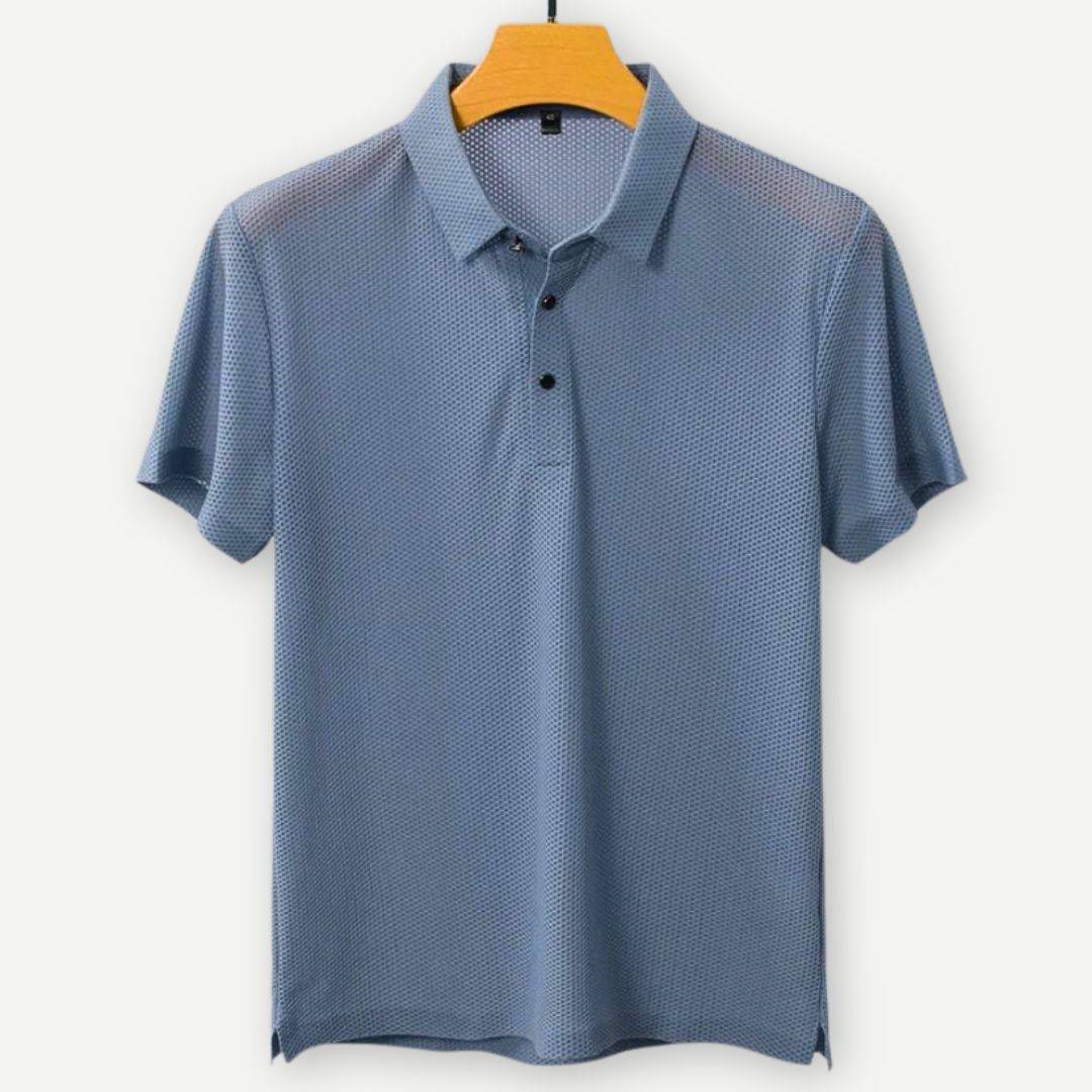 Men's casual polo shirt - lightweight breathable attire for everyday