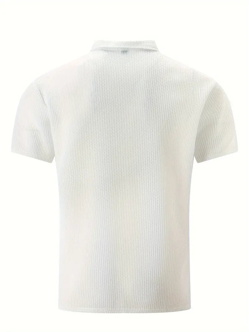 Polo shirt with zip detail - versatile men’s casual polo for various occasions