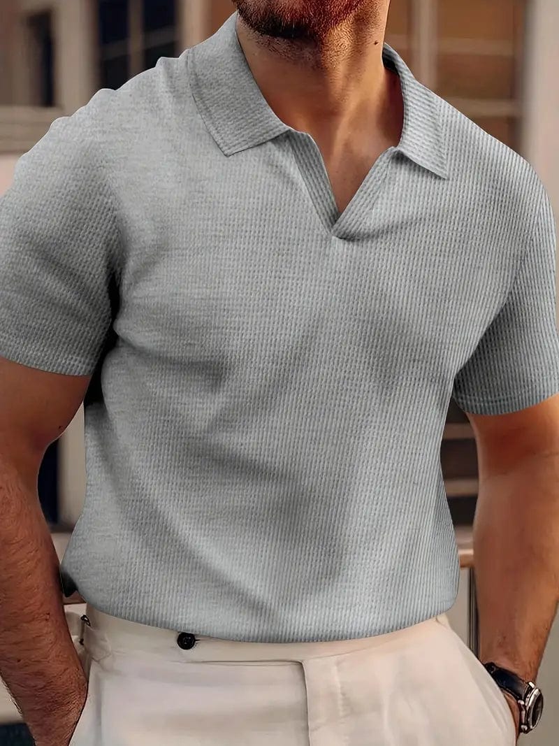 Men's casual polo shirt - versatile top for everyday wear