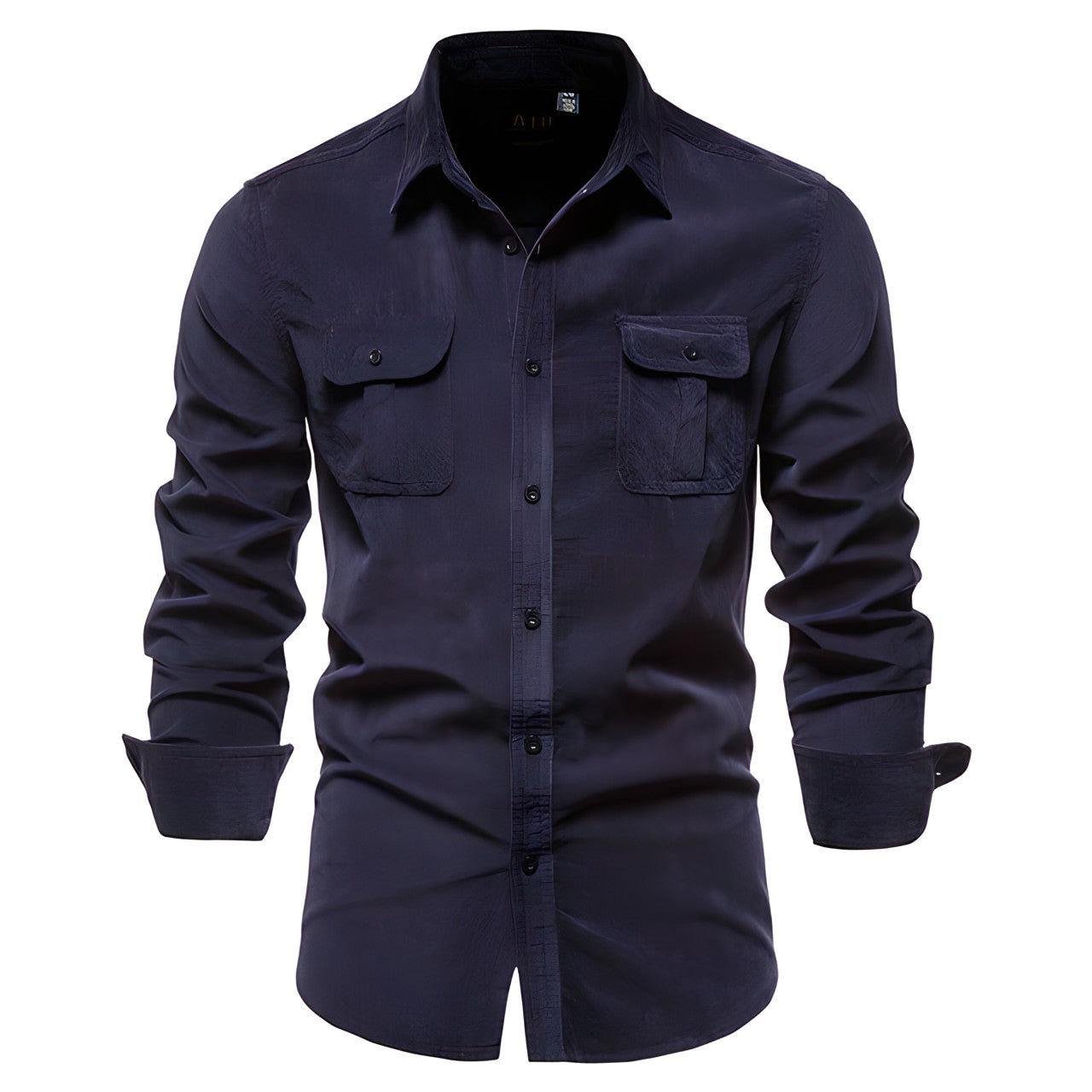 Men's casual shirt lightweight long sleeve - versatile fashionable wear for everyday style