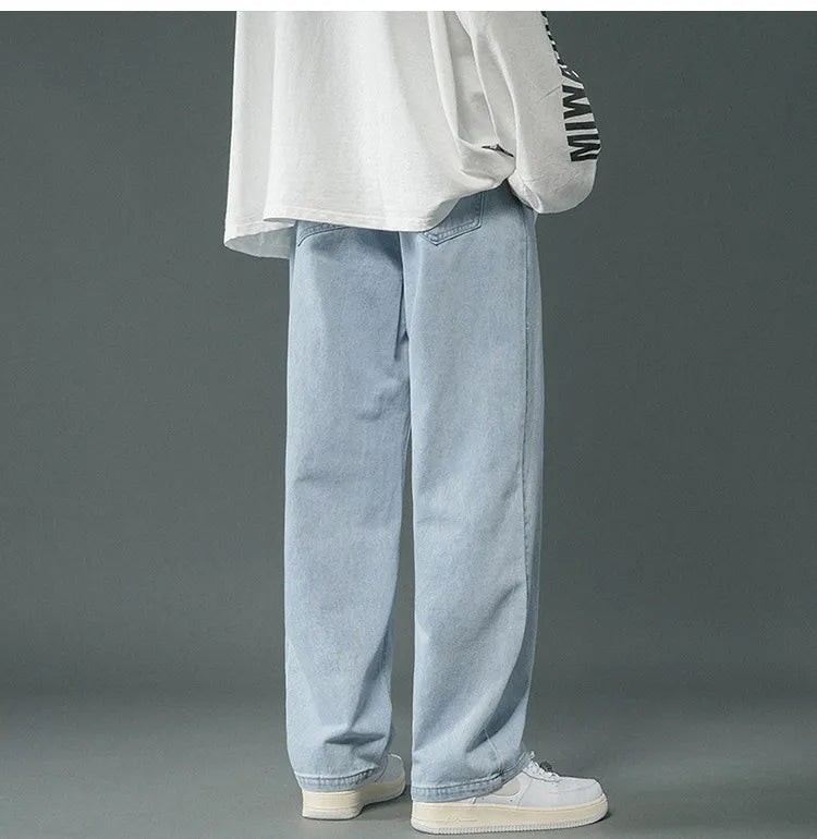 Men’s Baggy Denim Jeans – Vintage & Relaxed Fit