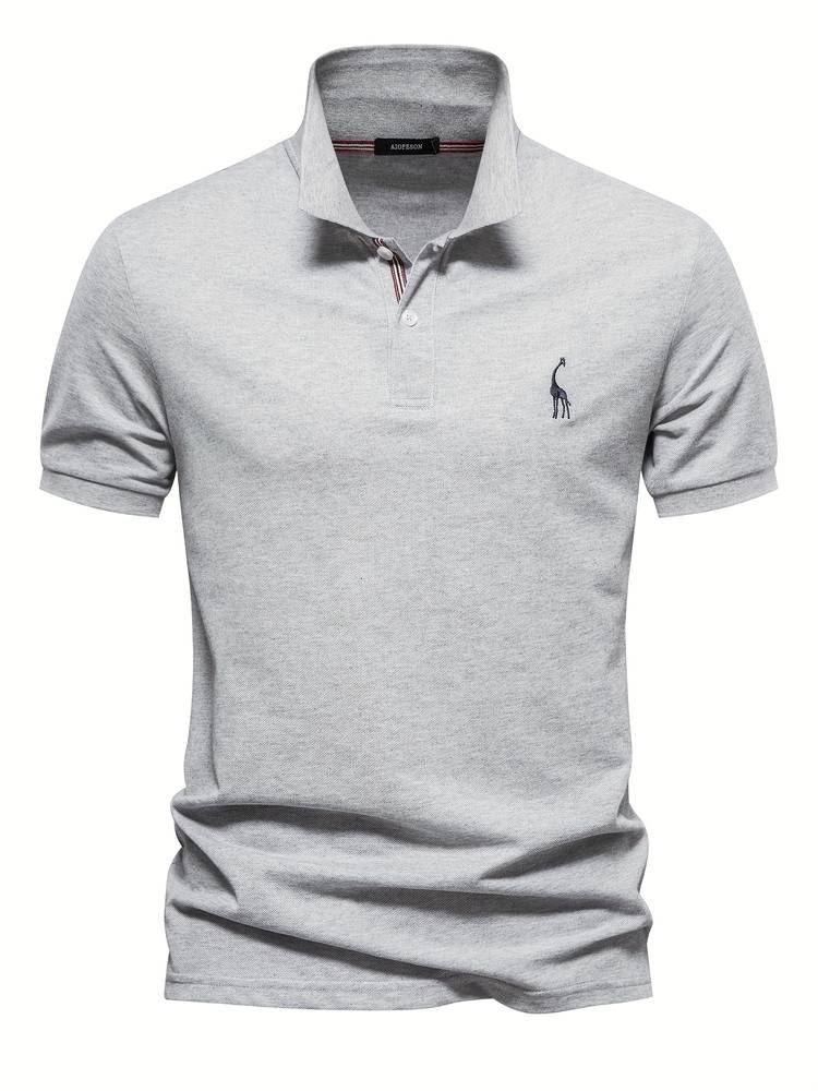Men's elegant polo shirt - classic casual wear for everyday coziness