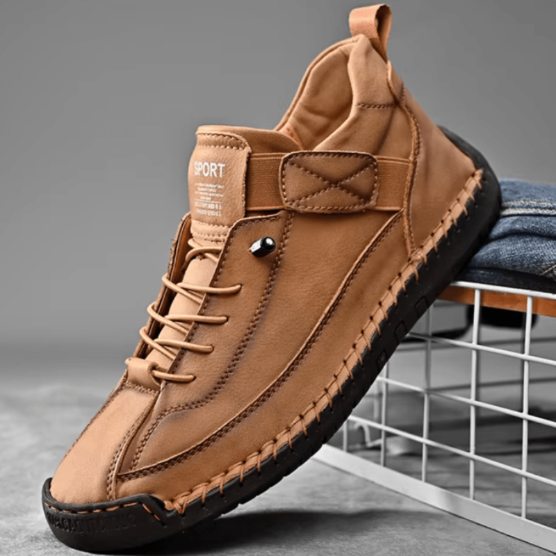 Men's running shoes enhanced durability - sturdy athletic footwear for casual activities