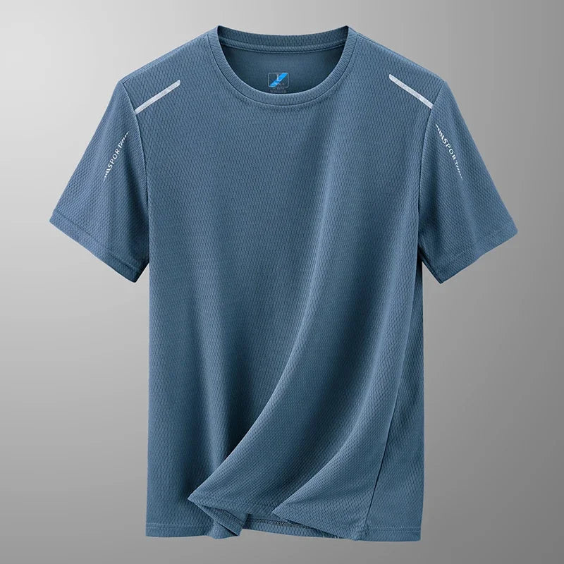Men's performance sports t-shirt lightweight activewear - breathable gym and casual use