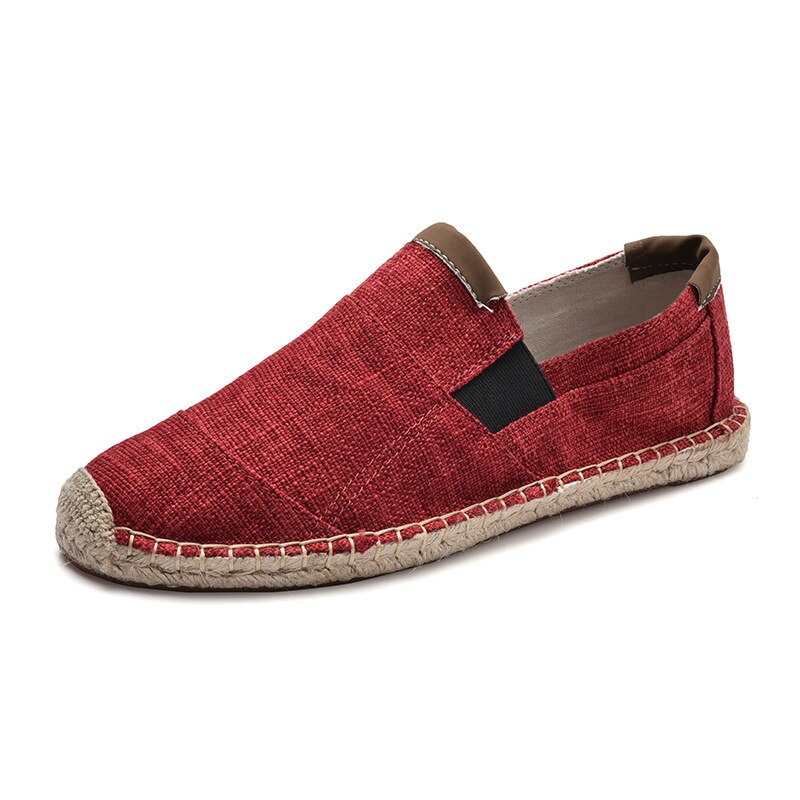 Men's espadrilles lightweight breathable slip-on shoes - stylish casual footwear for everyday wear
