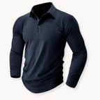 Men's long sleeve polo shirt - timeless and versatile casual top