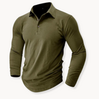 Men's long sleeve polo shirt - timeless and versatile casual top