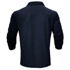Men's long sleeve polo shirt - timeless and versatile casual top