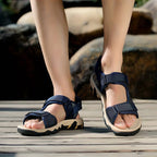 Men's outdoor sandals lightweight hiking footwear - breathable summer adventure shoes