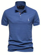 Men's elegant polo shirt - classic casual wear for everyday coziness