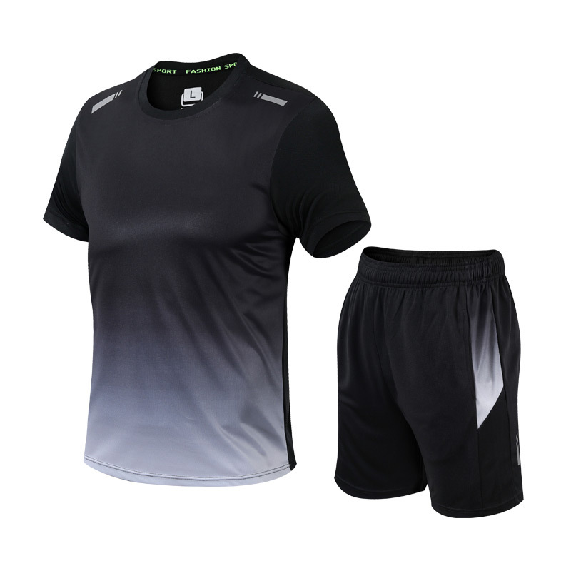 2-piece men's activewear set - versatile athletic outfit for fitness