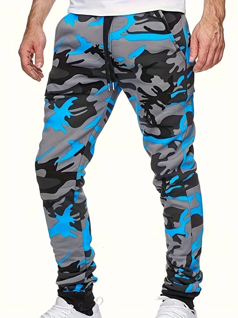 Men’s Camo Trousers – Casual Jogging Style with Comfort