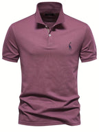 Men's elegant polo shirt - classic casual wear for everyday coziness