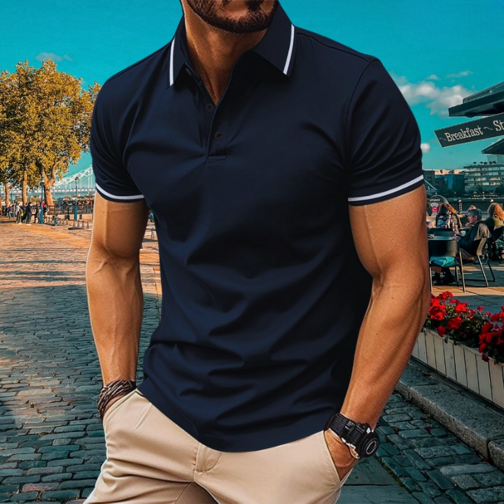 Men's classic polo shirt - versatile casual wear for all occasions