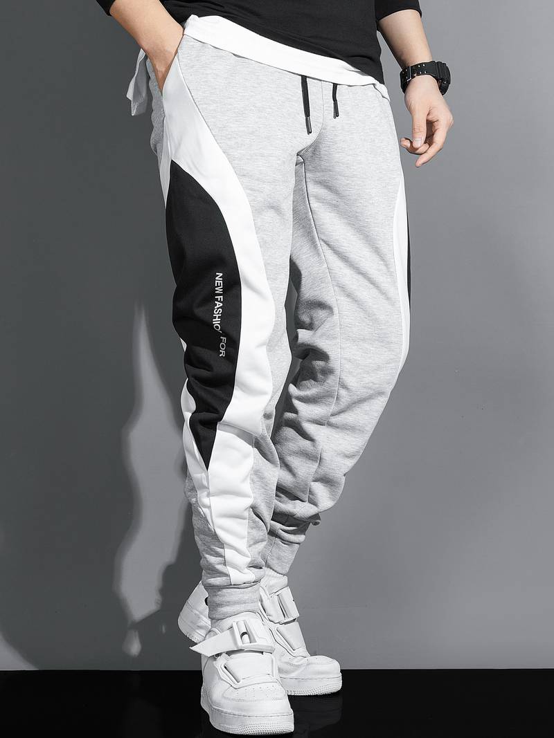 Men’s Jogging Trousers – Side Panels & Pockets Style
