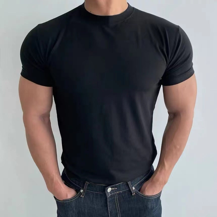 Fitted t-shirt - men's quick-dry tailored top