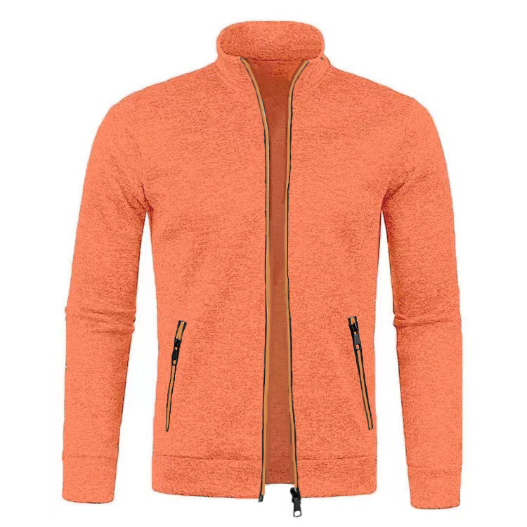 Men’s Zip-Up Jacket - Lightweight Outdoor Everyday Wear
