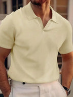 Men's casual polo shirt - versatile top for everyday wear