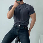 Fitted t-shirt - men's quick-dry tailored top