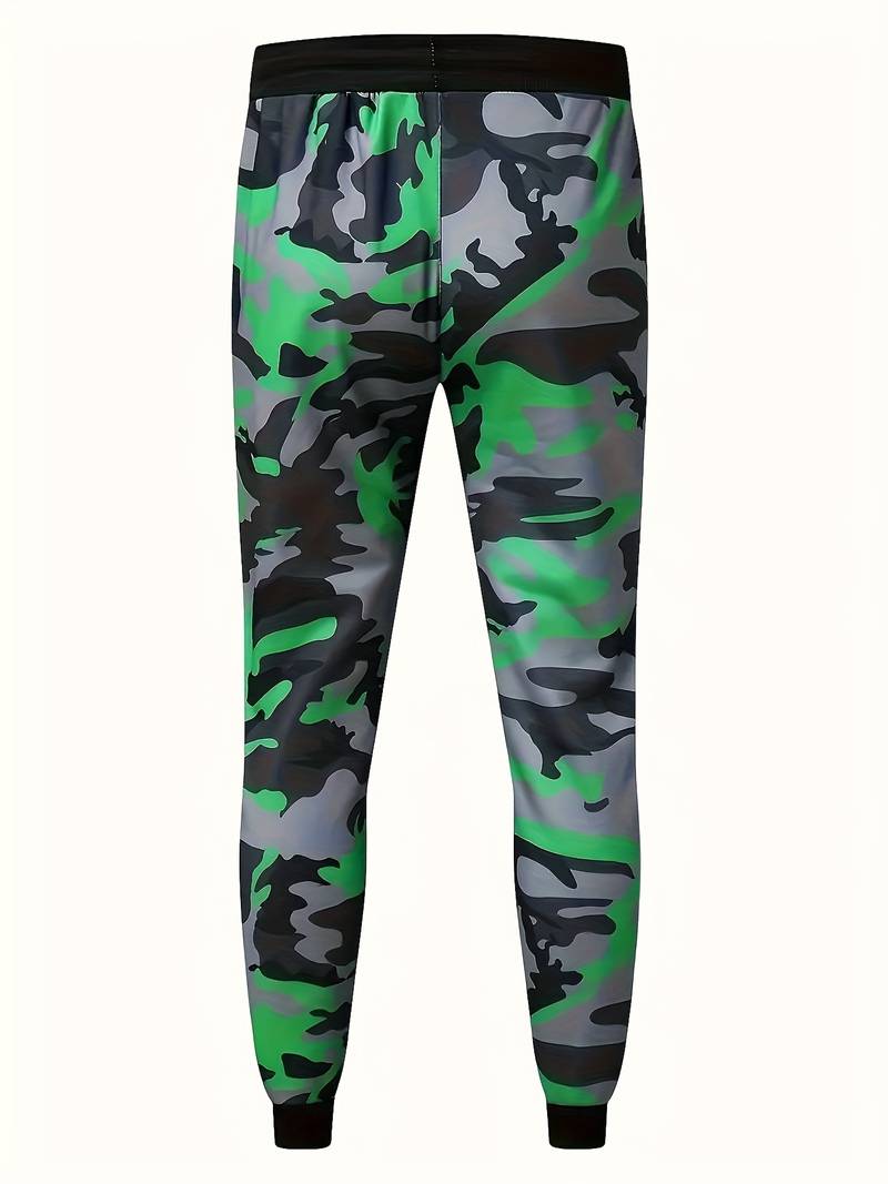 Men’s Camo Trousers – Casual Jogging Style with Comfort