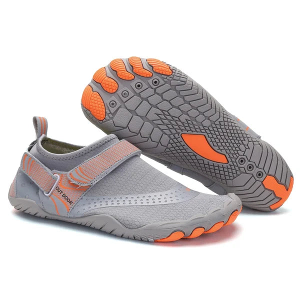 Men's aqua shoes for water sports - lightweight quick-dry footwear with slip-on design