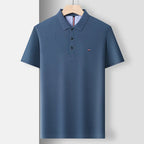 Men's polo shirt classic cotton casual attire - short sleeve everyday wear