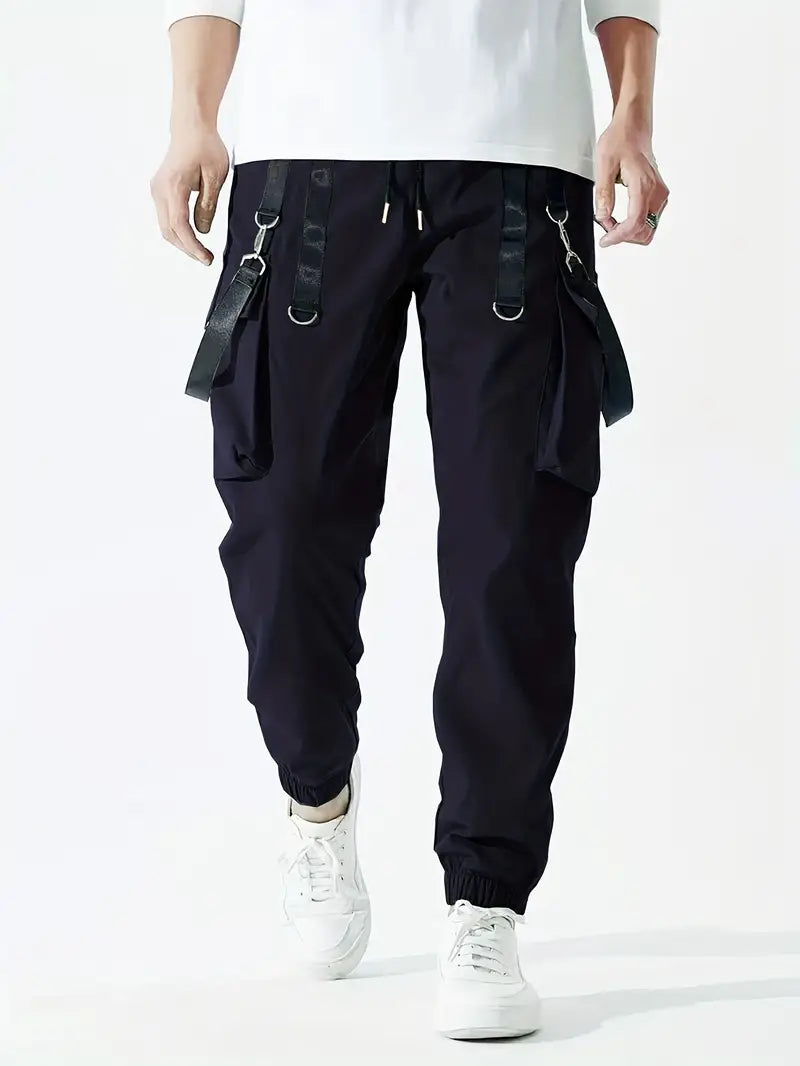 Men’s Functional Cargo Trousers – Adjustable with Pockets