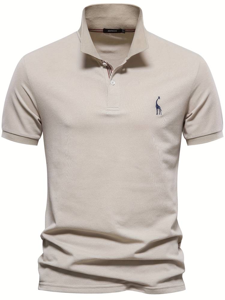 Men's elegant polo shirt - classic casual wear for everyday coziness