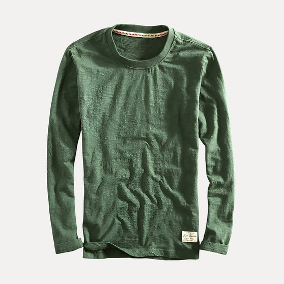 Organic long sleeve cotton shirt – veratile and relaxed fit