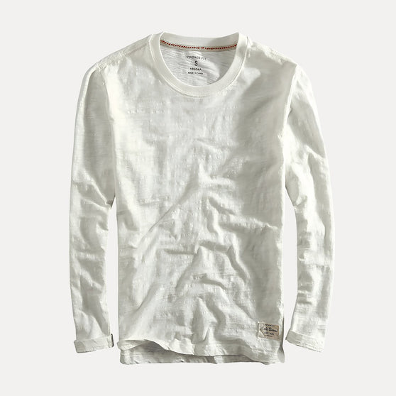Organic long sleeve cotton shirt – veratile and relaxed fit