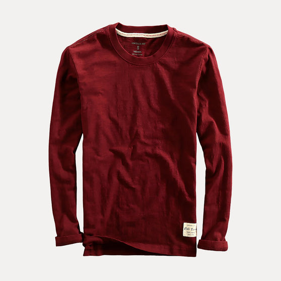 Organic long sleeve cotton shirt – veratile and relaxed fit
