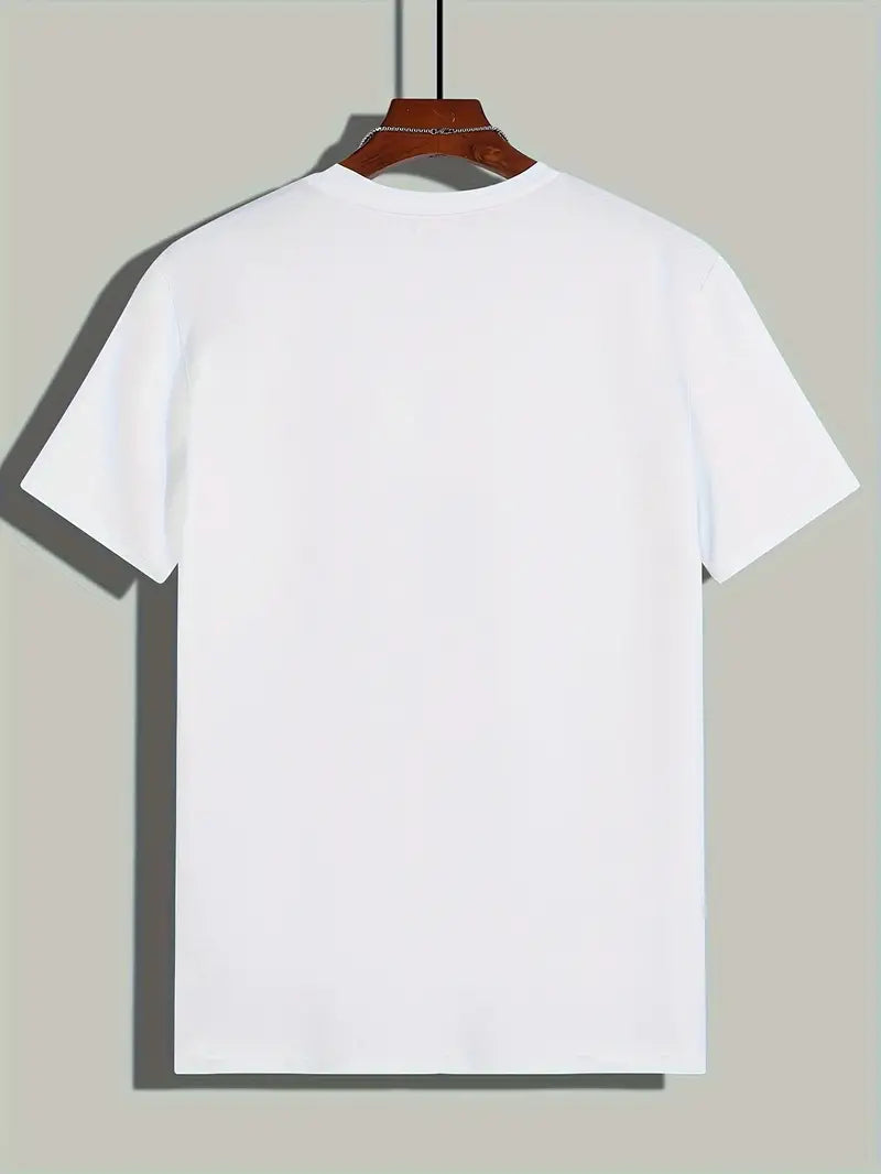 Men's everyday wear soft fabric casual t-shirt - stylish short sleeve top for men
