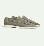 Men's moccasins refined suede casual footwear - ideal for everyday wear, smart-casual style