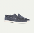 Men's moccasins refined suede casual footwear - ideal for everyday wear, smart-casual style