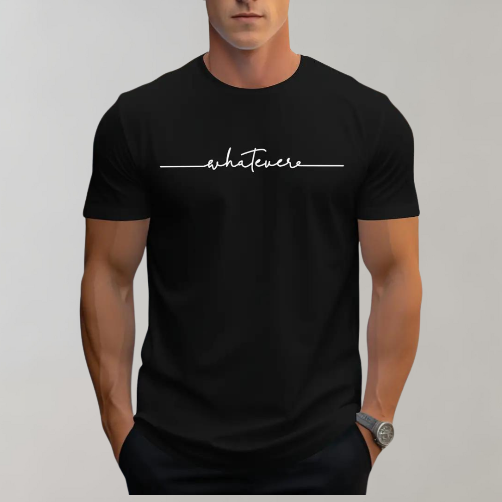 Men's graphic tee - trendy short sleeve t-shirt