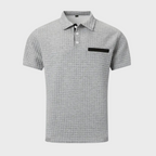 Men's short-sleeve polo shirt with pocket - versatile and stylish