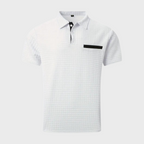 Men's short-sleeve polo shirt with pocket - versatile and stylish