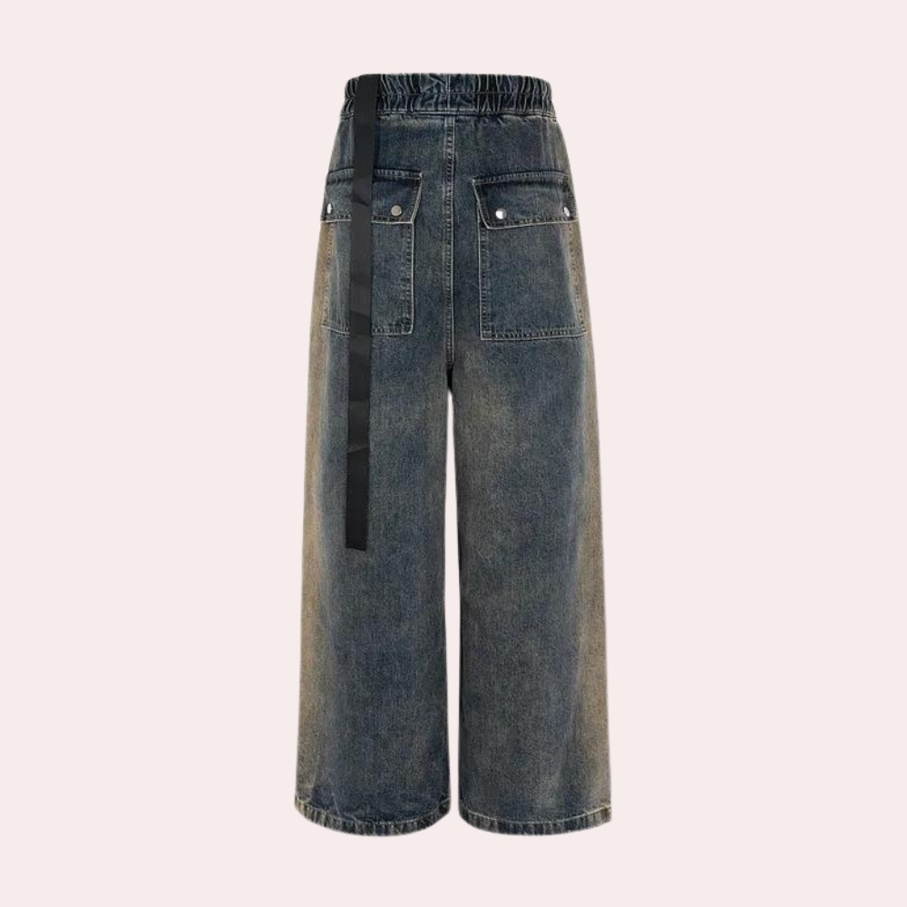 Men’s Baggy Jeans in Blue – Relaxed Fit