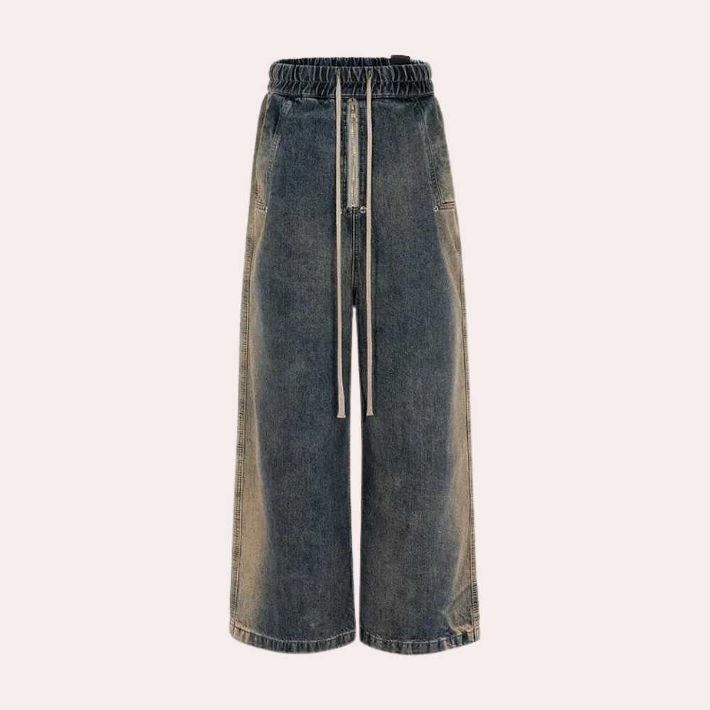 Men’s Baggy Jeans in Blue – Relaxed Fit