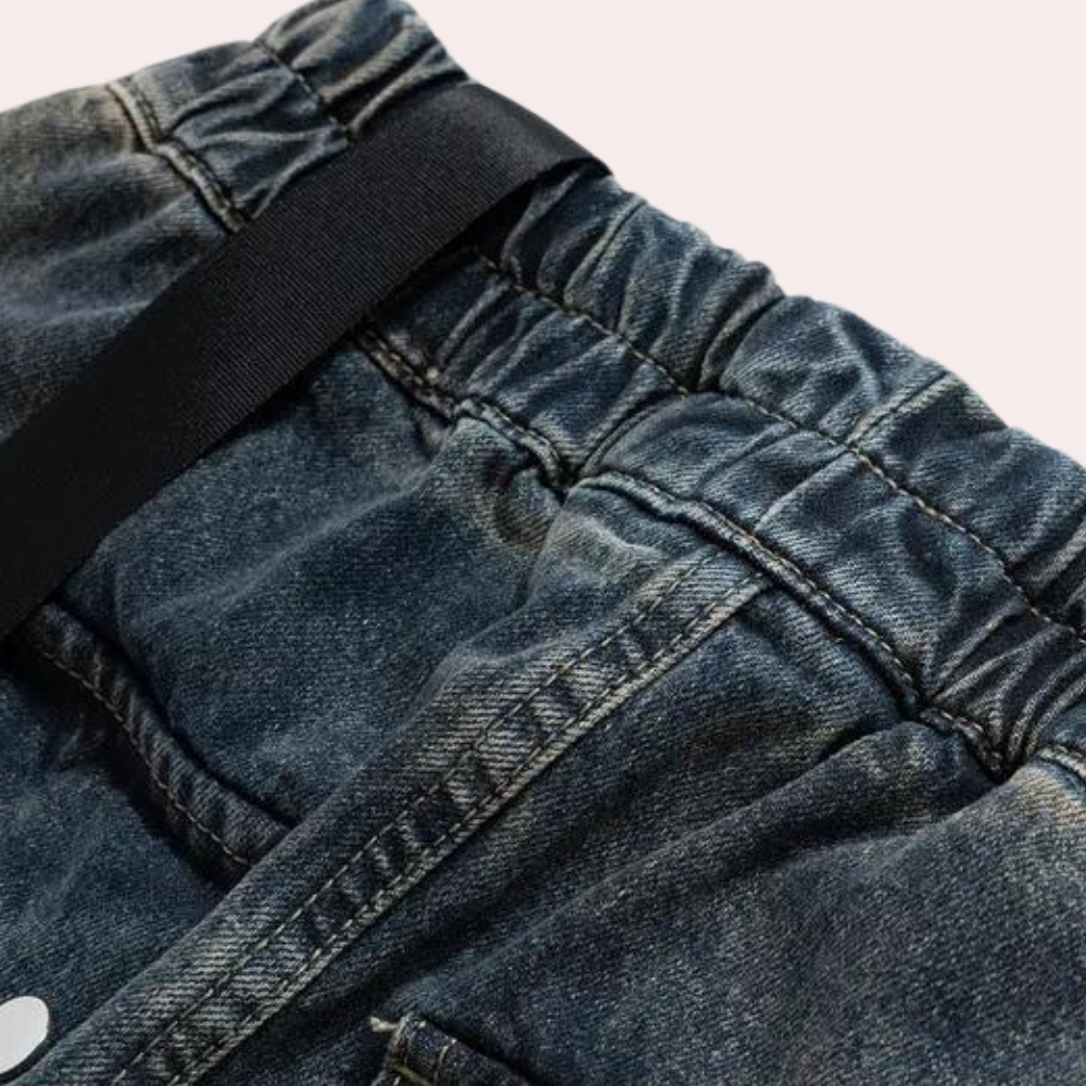 Men’s Baggy Jeans in Blue – Relaxed Fit