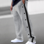 Men's trousers lightweight casual style - flexible waistband for everyday wear