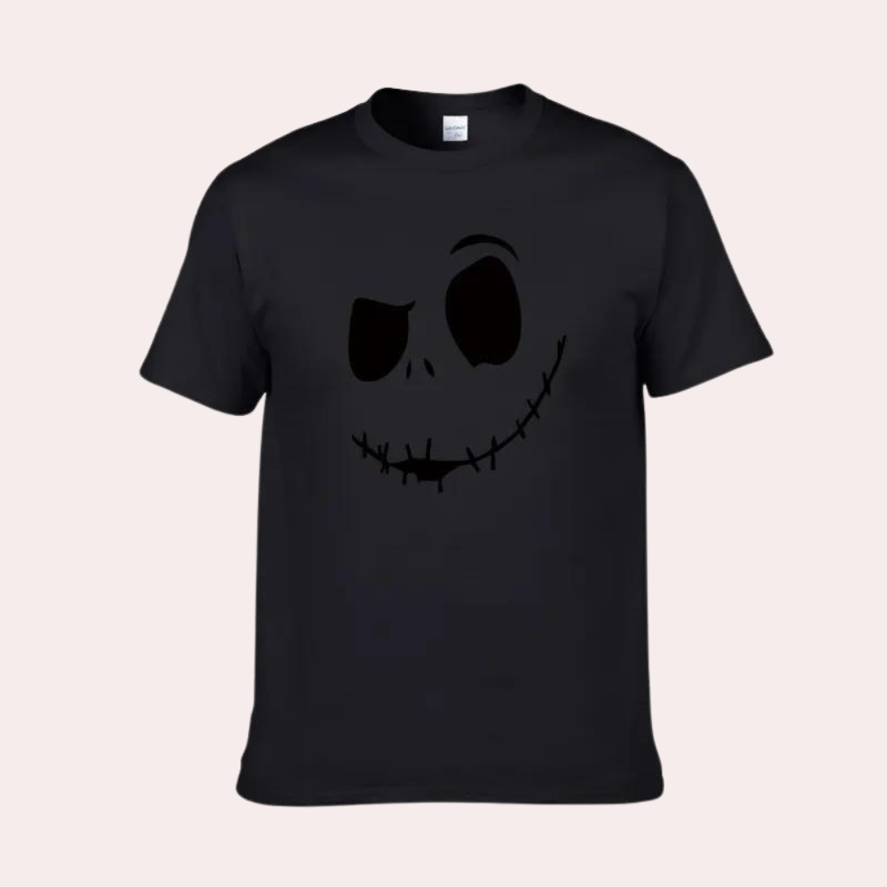 Men's graphic tee with iconic skull print - casual t-shirt for everyday style