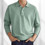 Polo shirt - versatile men’s long sleeve top